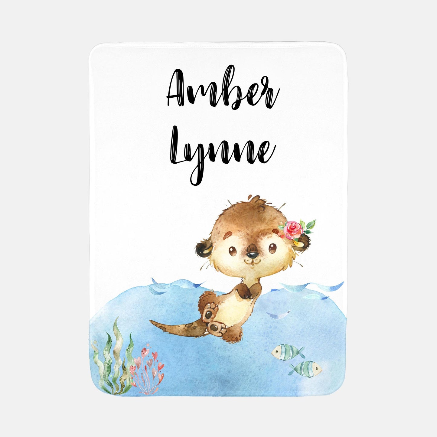 Girl Otter Blanket, O10