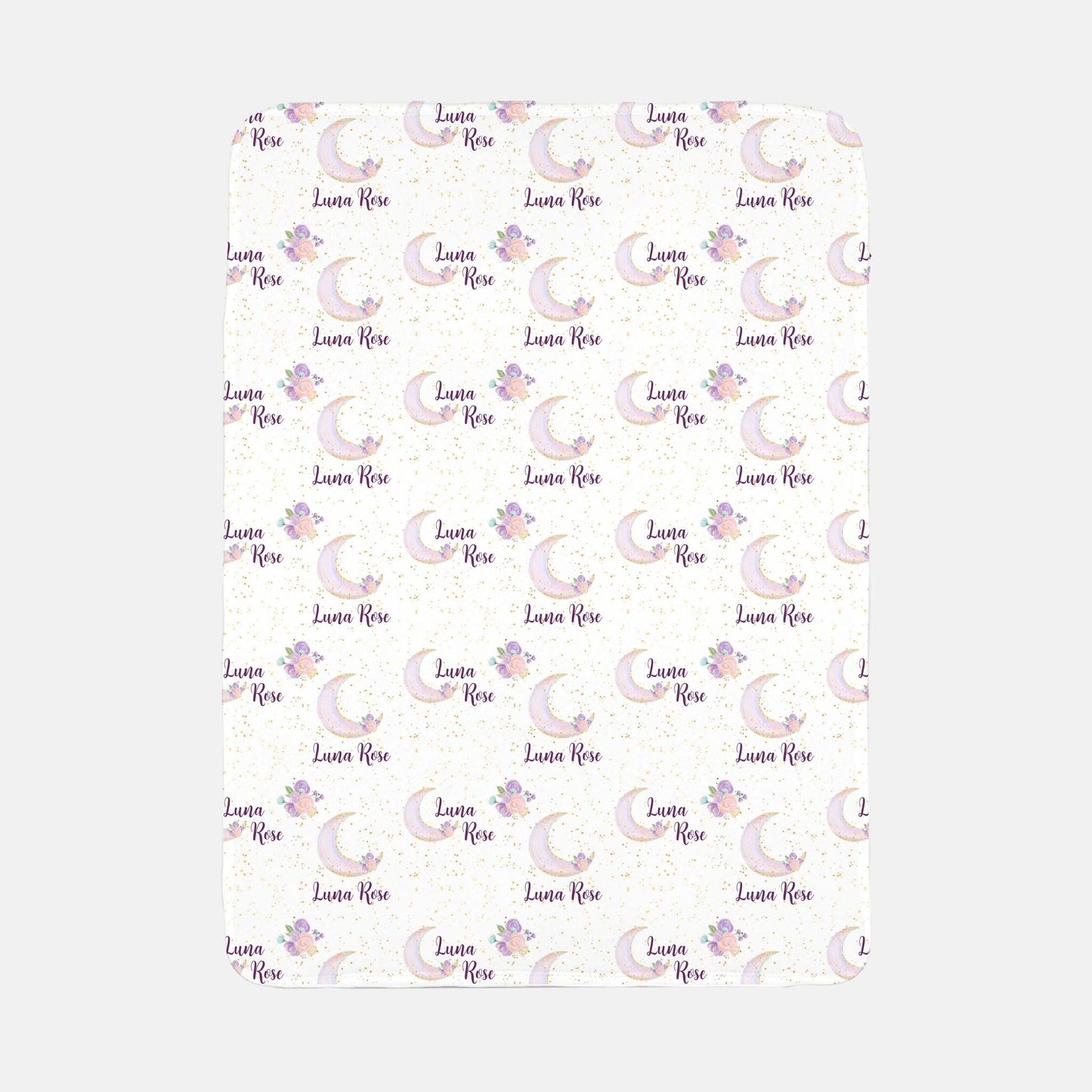 Luna Moon and Stars Baby Swaddle Blanket, T8