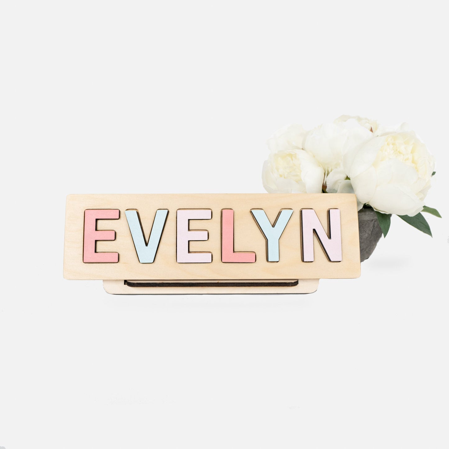 Puzzle Stand for The Little Blue Lion Wooden Name Puzzles