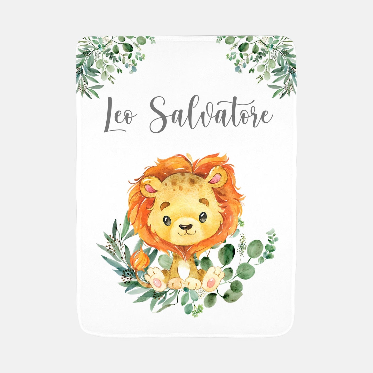 Lion Baby Blanket, Safari S8