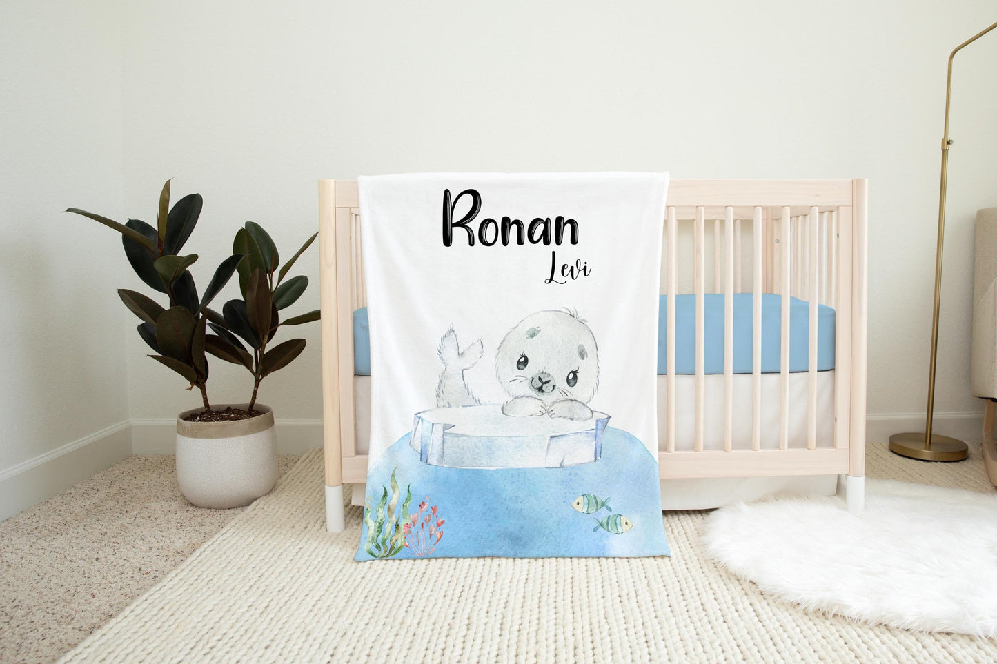 Boy Seal Blanket, O18