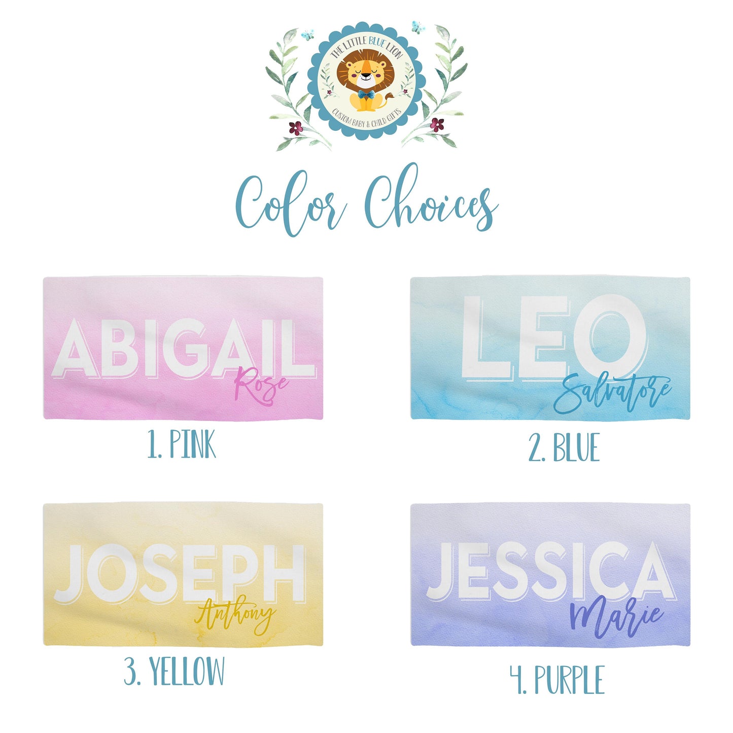 Personalized Name Beach Towel