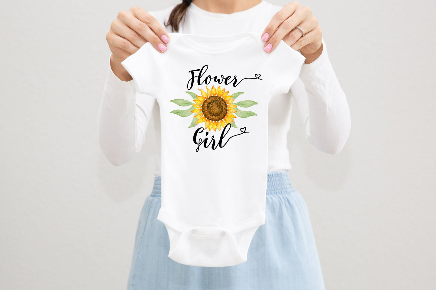 Flower Girl Baby Bodysuit
