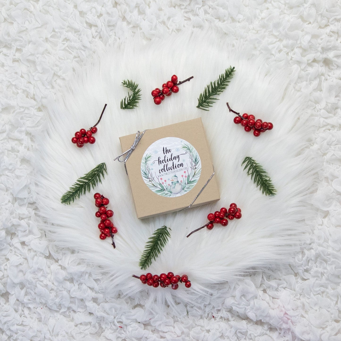Elephant Santa Baby Ornament