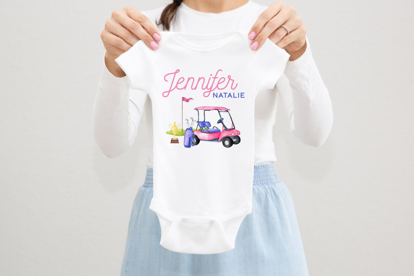 Girl Golf Baby Bodysuit, G18