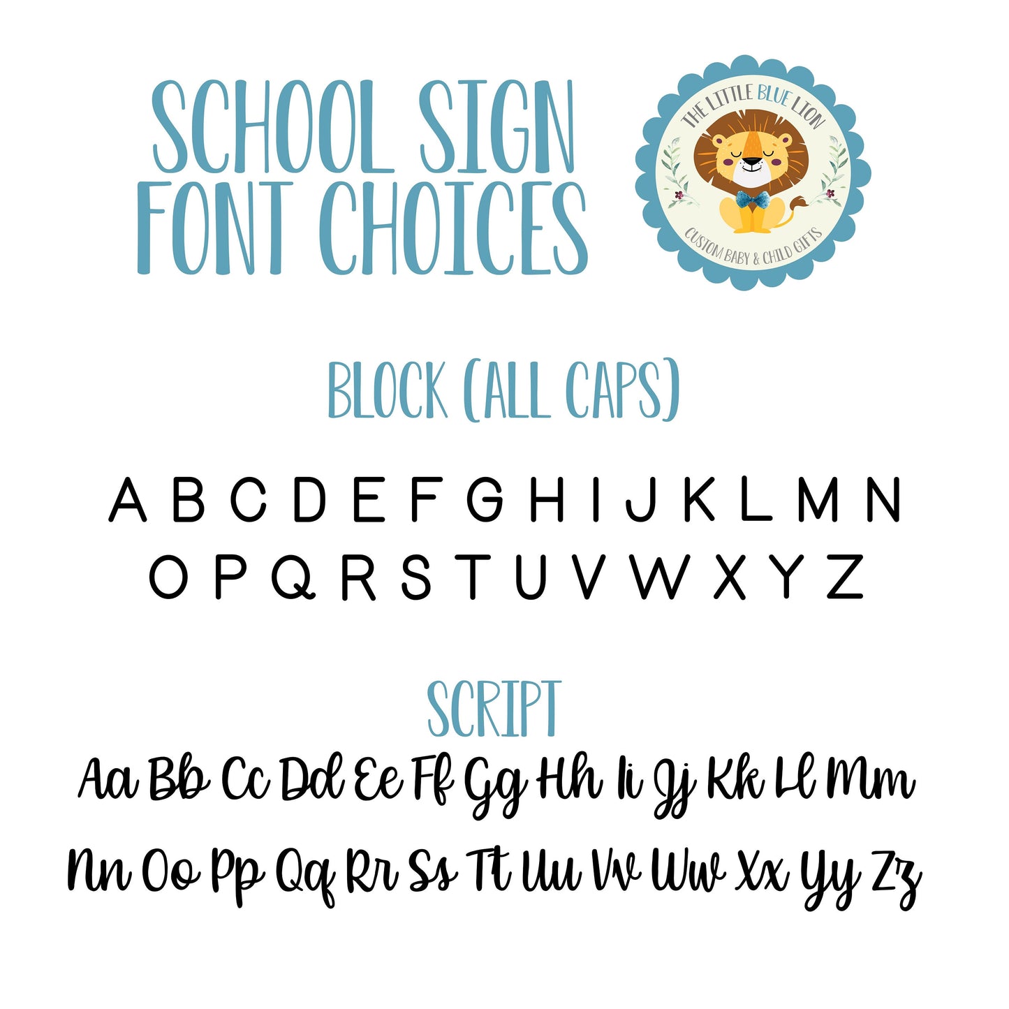 First Day of School Liquid Chalk Sign, Choose Your Own Color School Sign