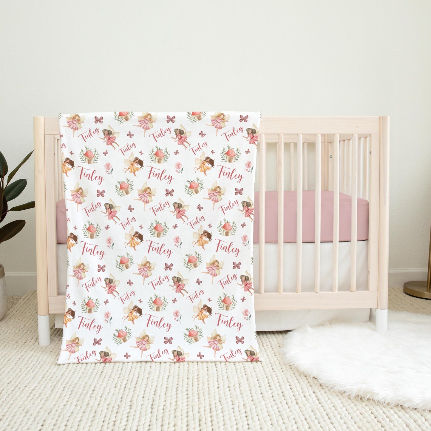 Fairy Garden Swaddle Set, G31