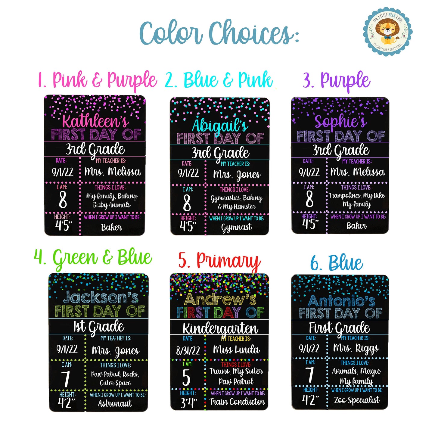 First Day of School Liquid Chalk Sign, Sets