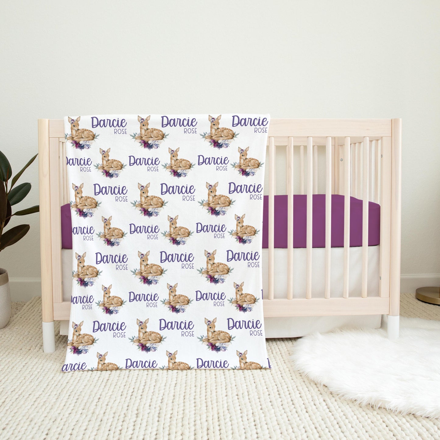 Deer Swaddle Set, W33