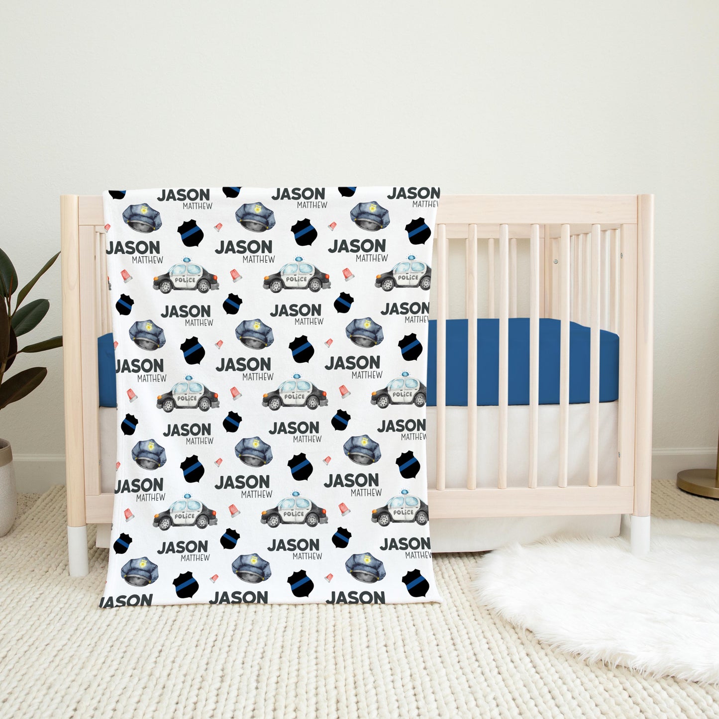 Police Swaddle Set, B17