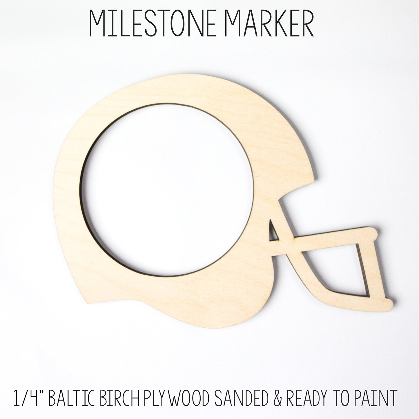 Boy Football and Sports Milestone Blanket, B73