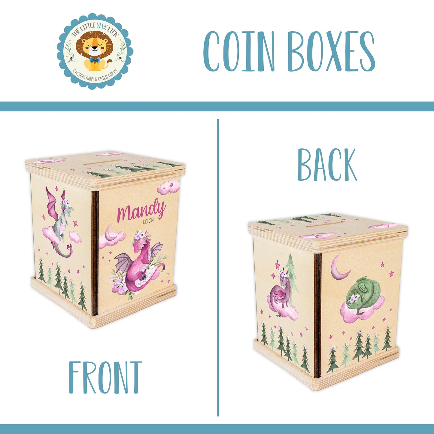 Girl Dragon Piggy Bank, G21
