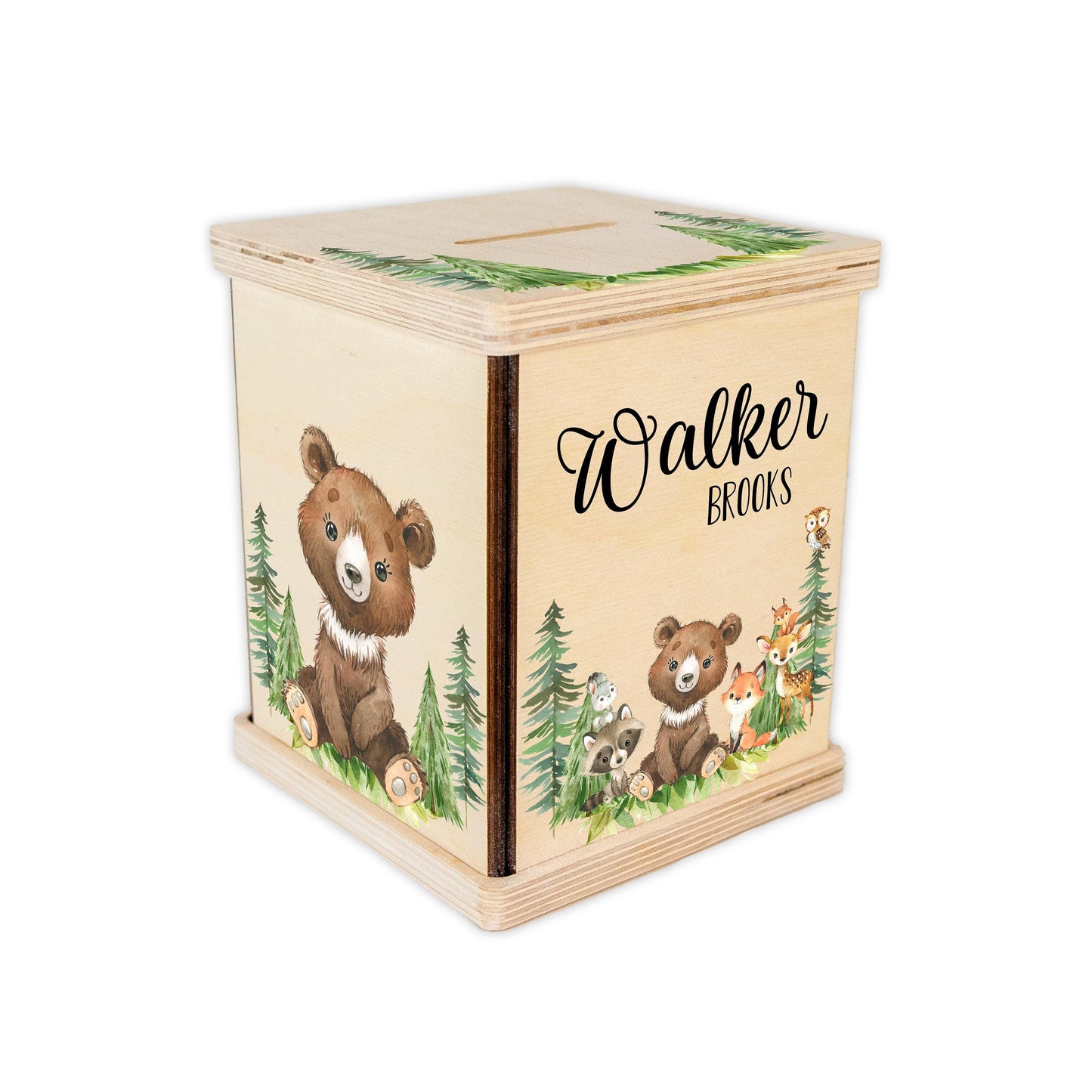 Woodland Piggy Bank, W27