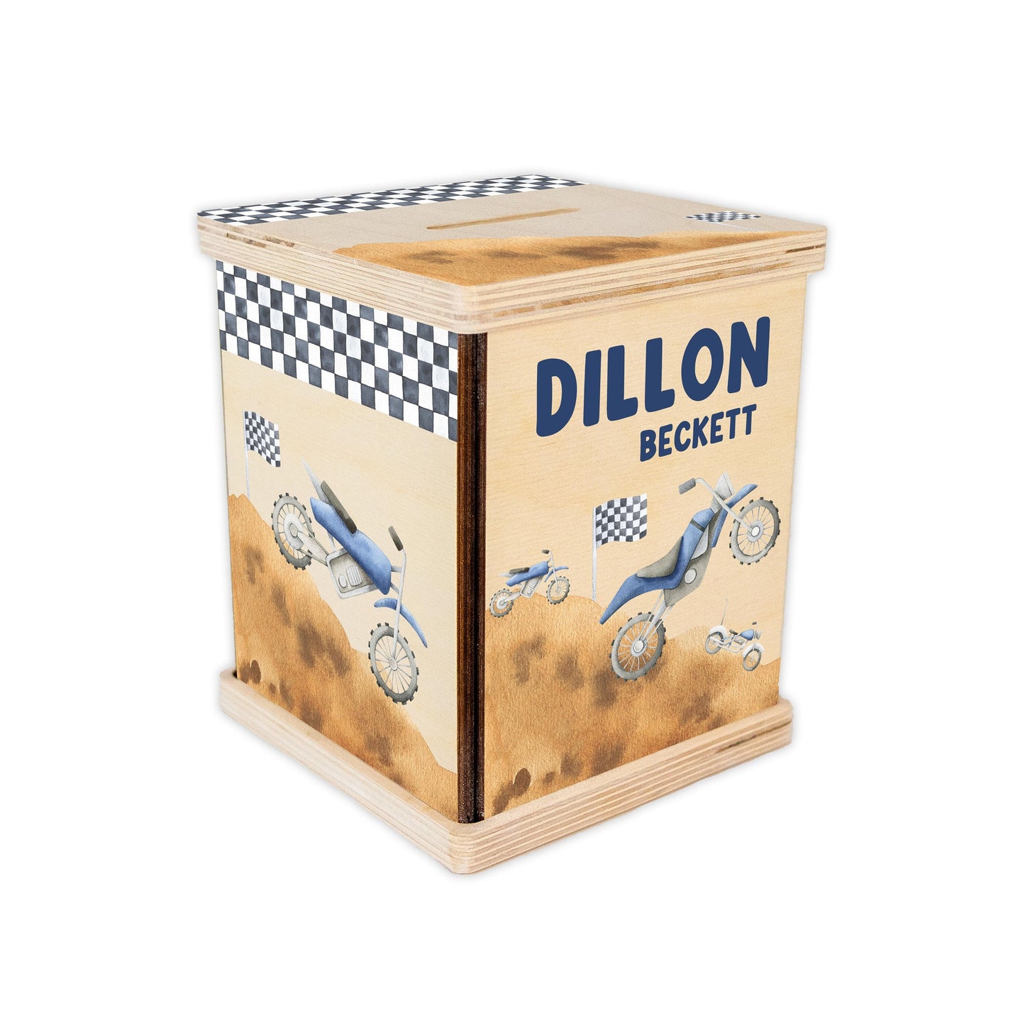 Dirt Bike Piggy Bank, B48
