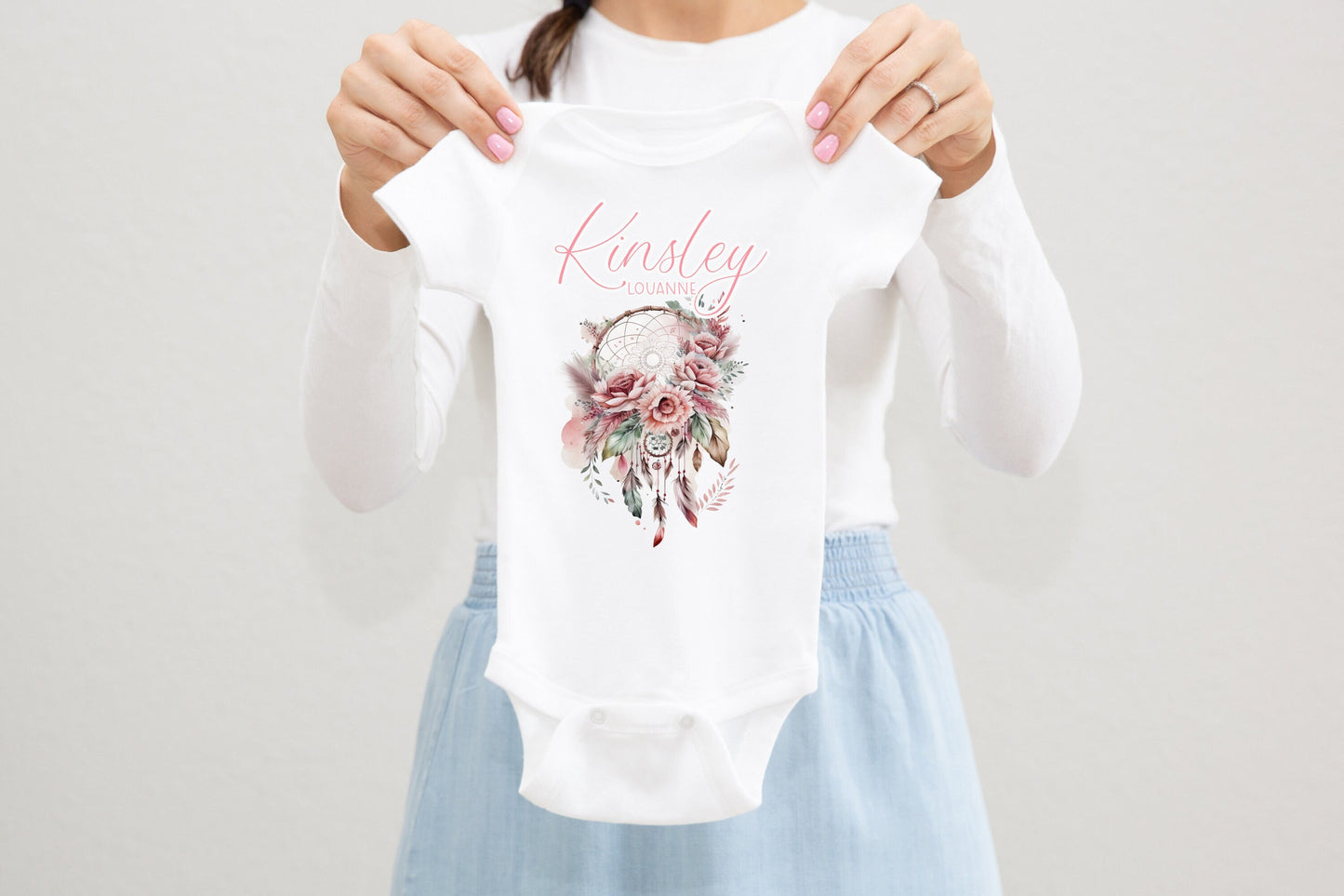 Dreamcatcher Baby Bodysuit, G66