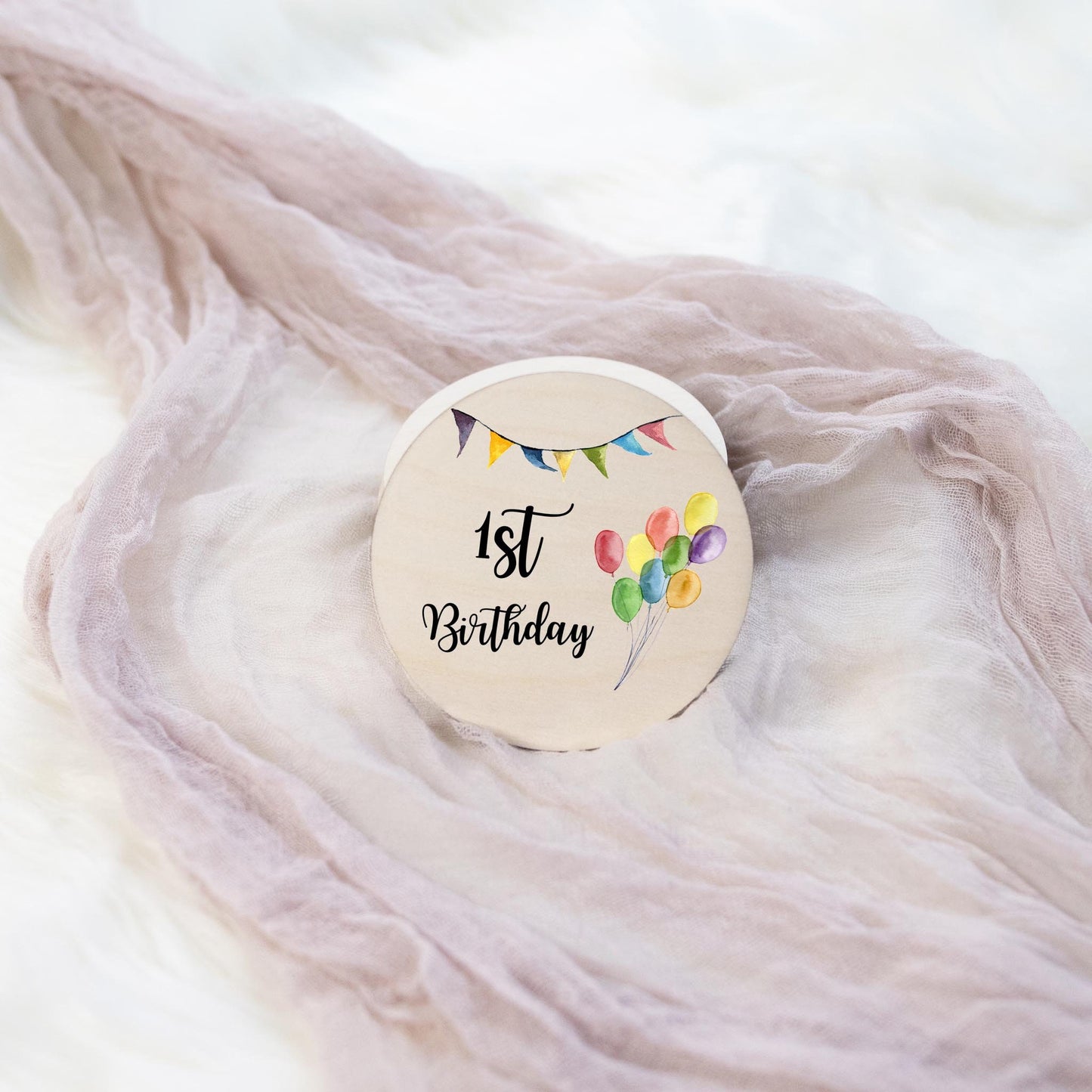 My First Holiday Wood Milestone Cards