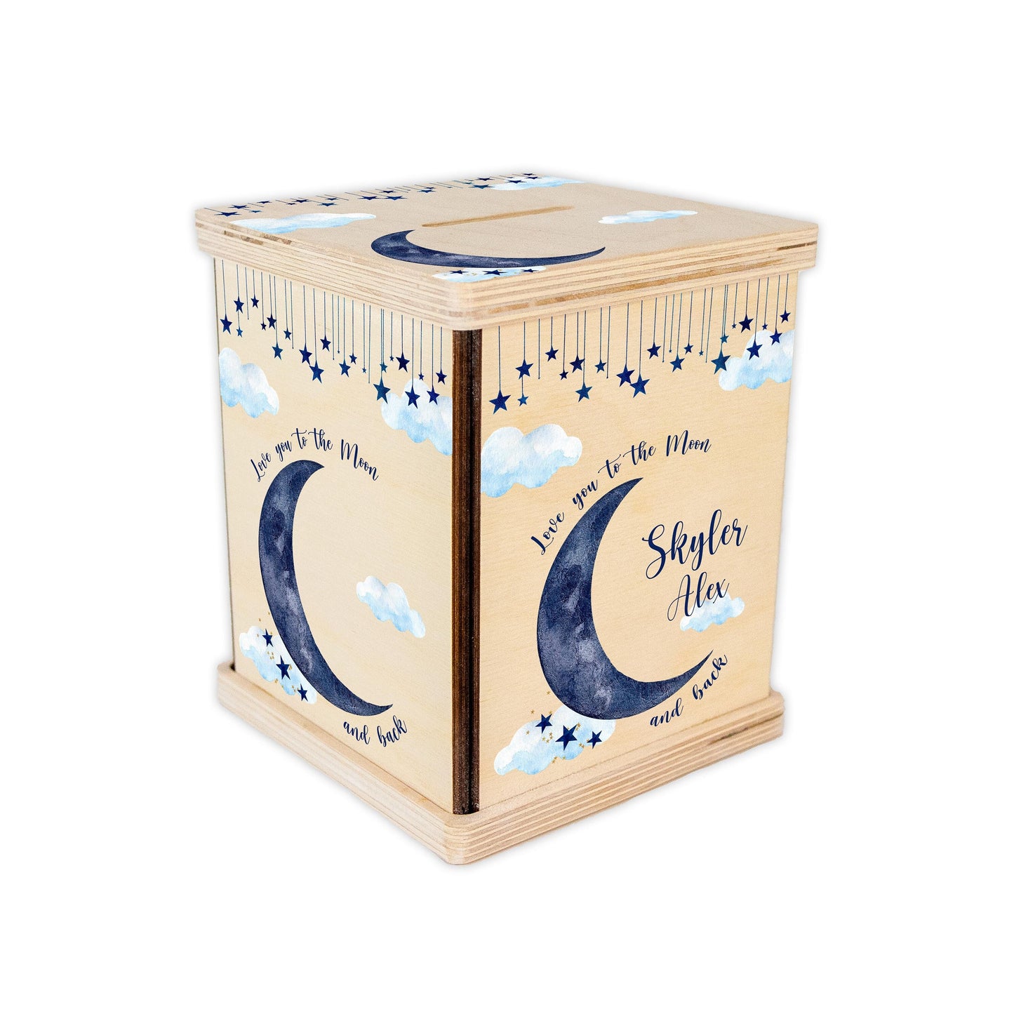 Moon and Stars Piggy Bank, Love You to the Moon and Back, T10