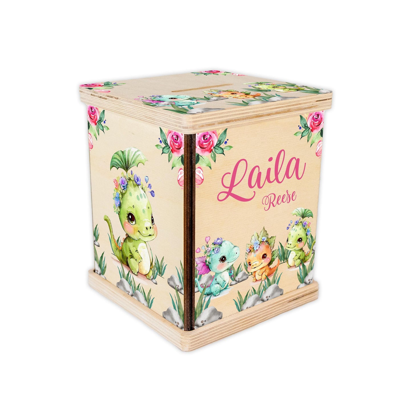 Girl Dinosaur Piggy Bank, G57