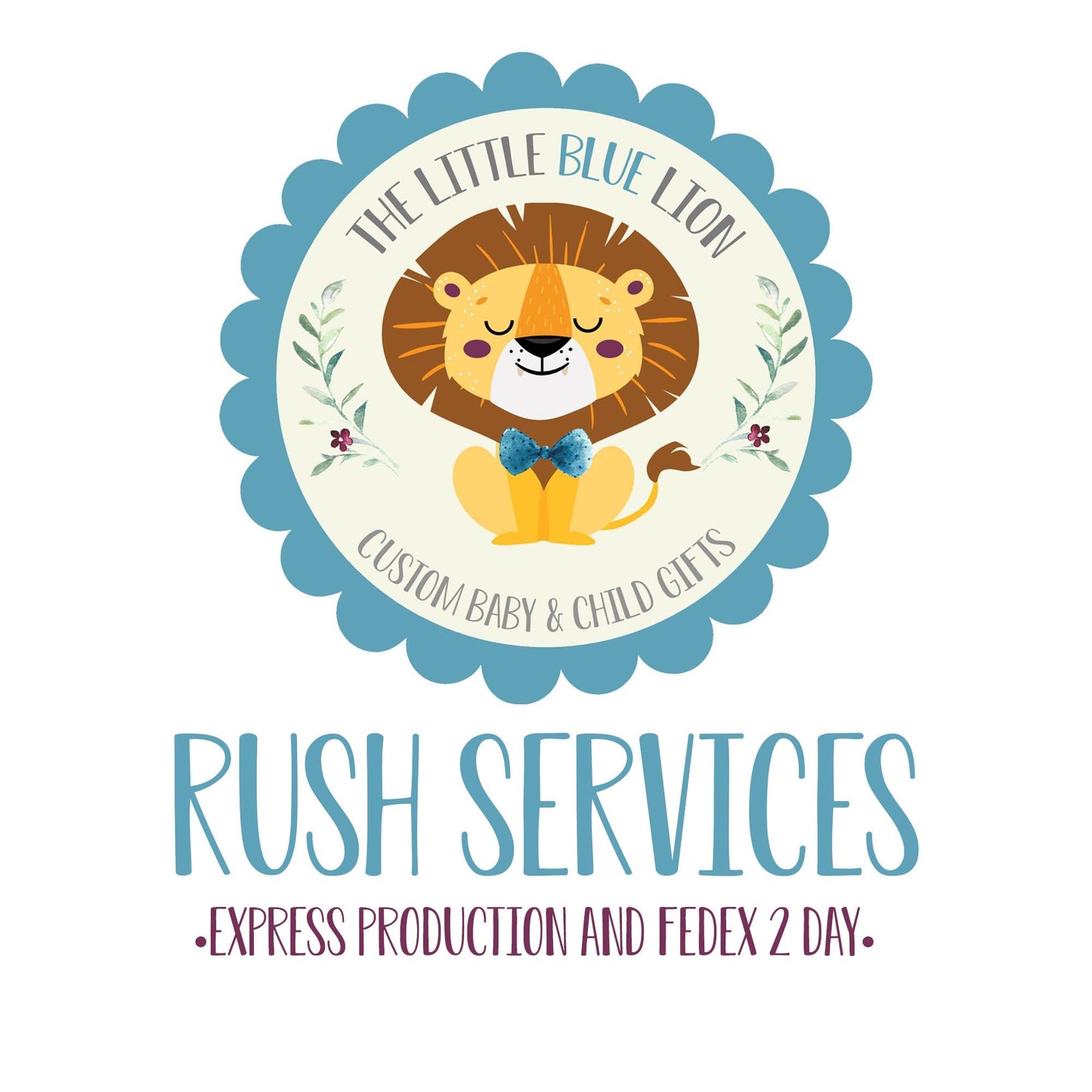 RUSH Services, Express Production and FedEx 2 day Shipping