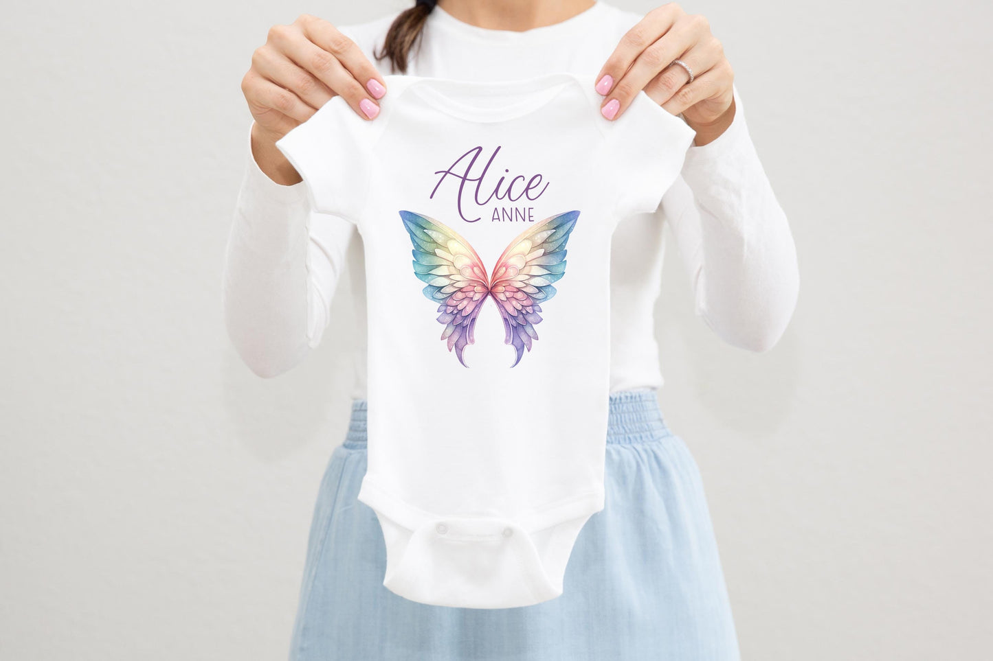 Fairy Wings Baby Bodysuit, G75