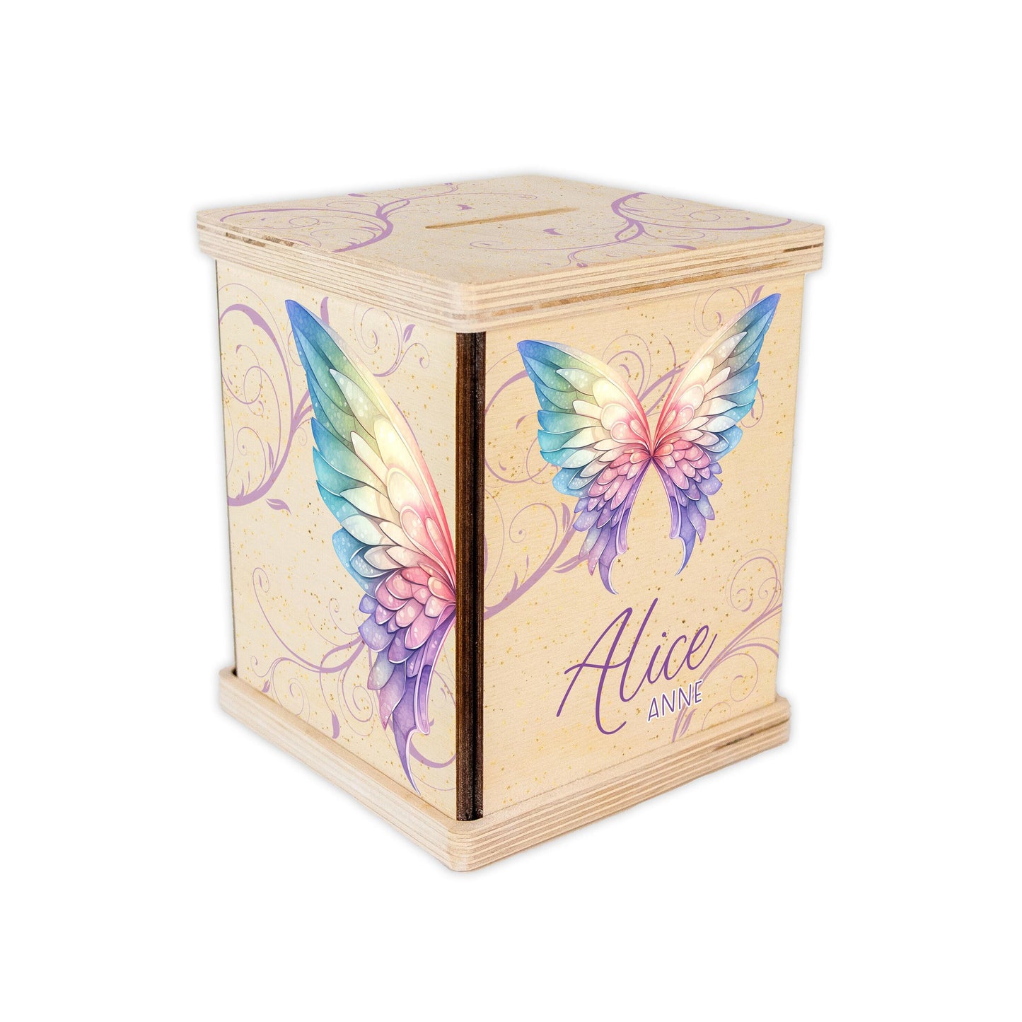 Fairy Wings Piggy Bank, G75