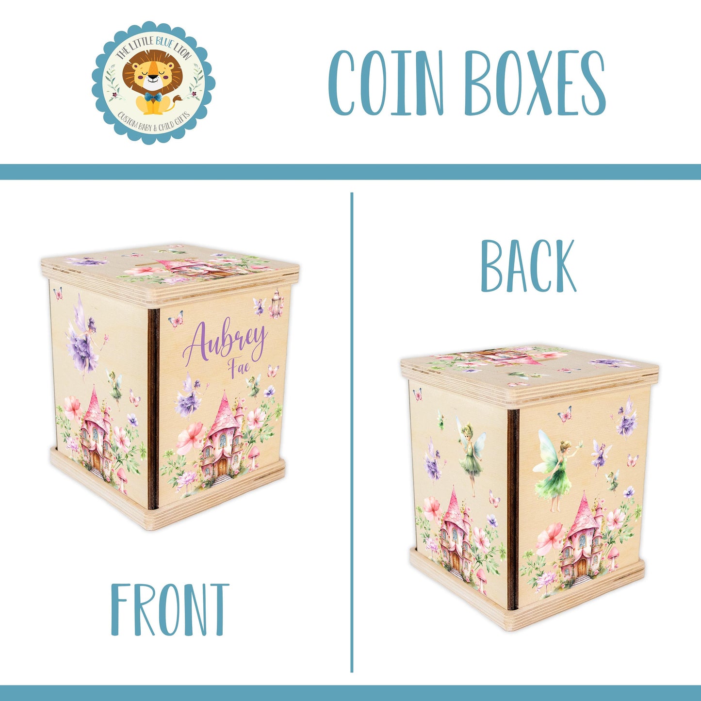 Fairy Custom Coin Bank, G77