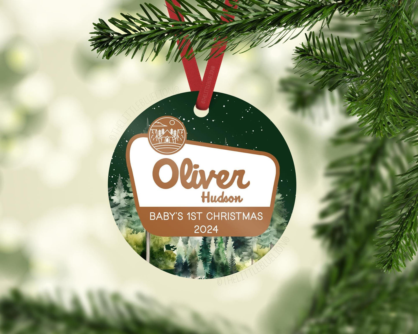 National Forest Baby First Christmas Ornament, M36