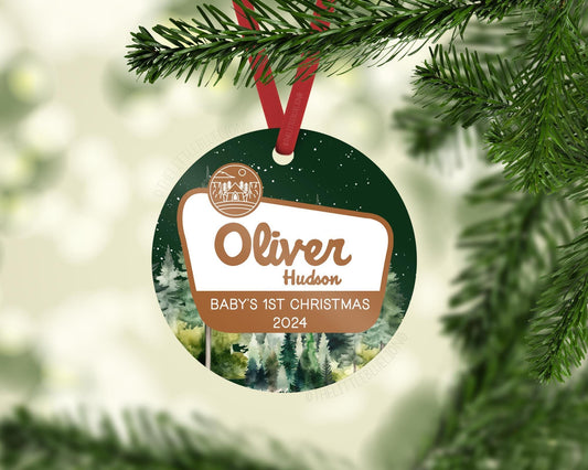 National Forest Baby First Christmas Ornament, M36