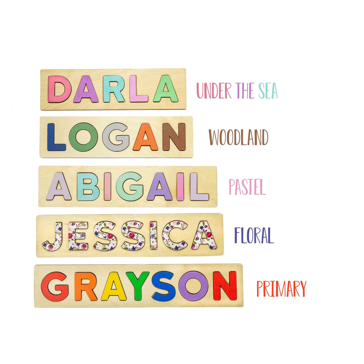 Wooden Name Puzzle