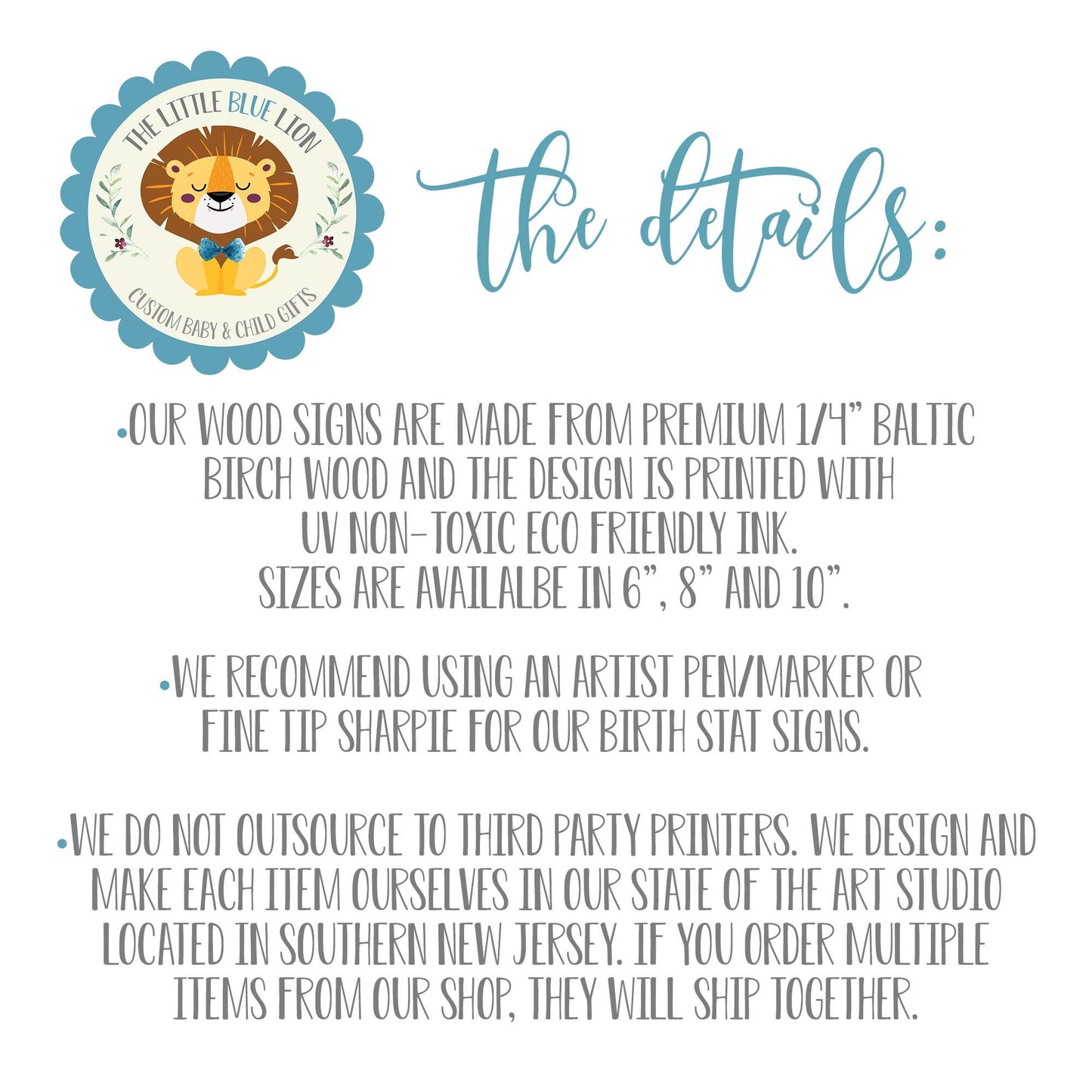 Sloth Wooden Birth Stat Sign S33