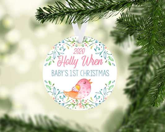 Bird Baby 1st Christmas Ornament, G8