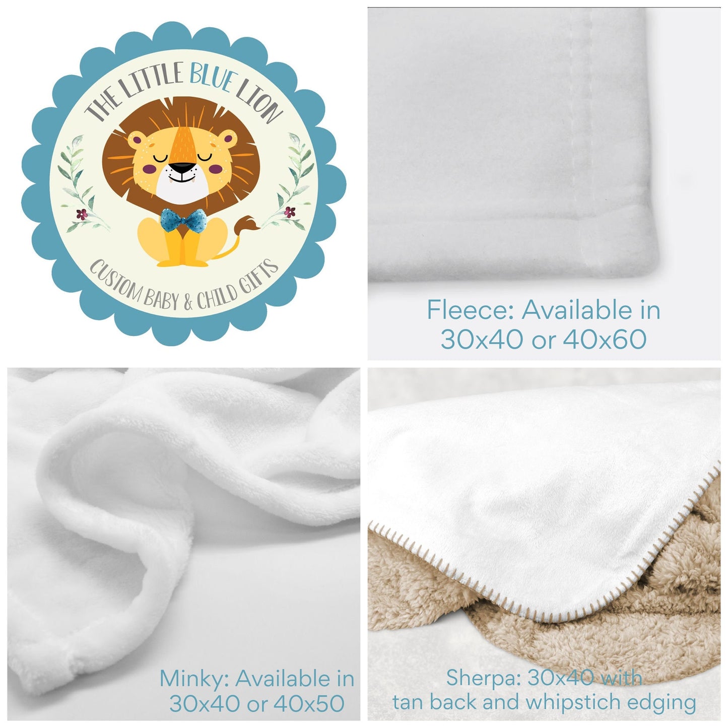 Personalized Dinosaur Christmas Baby Blanket