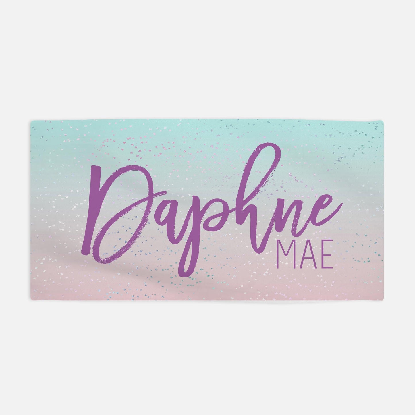 Personalized Name Beach Towel