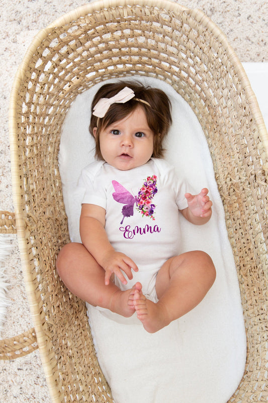 Butterfly Baby Bodysuit, G7