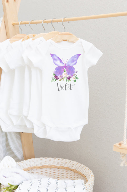 Butterfly Baby Bodysuit, G6