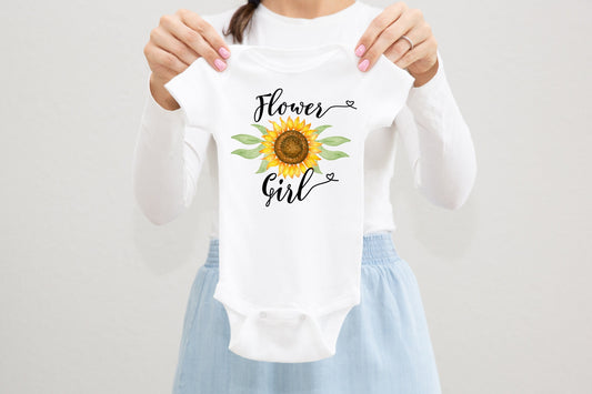 Flower Girl Baby Bodysuit