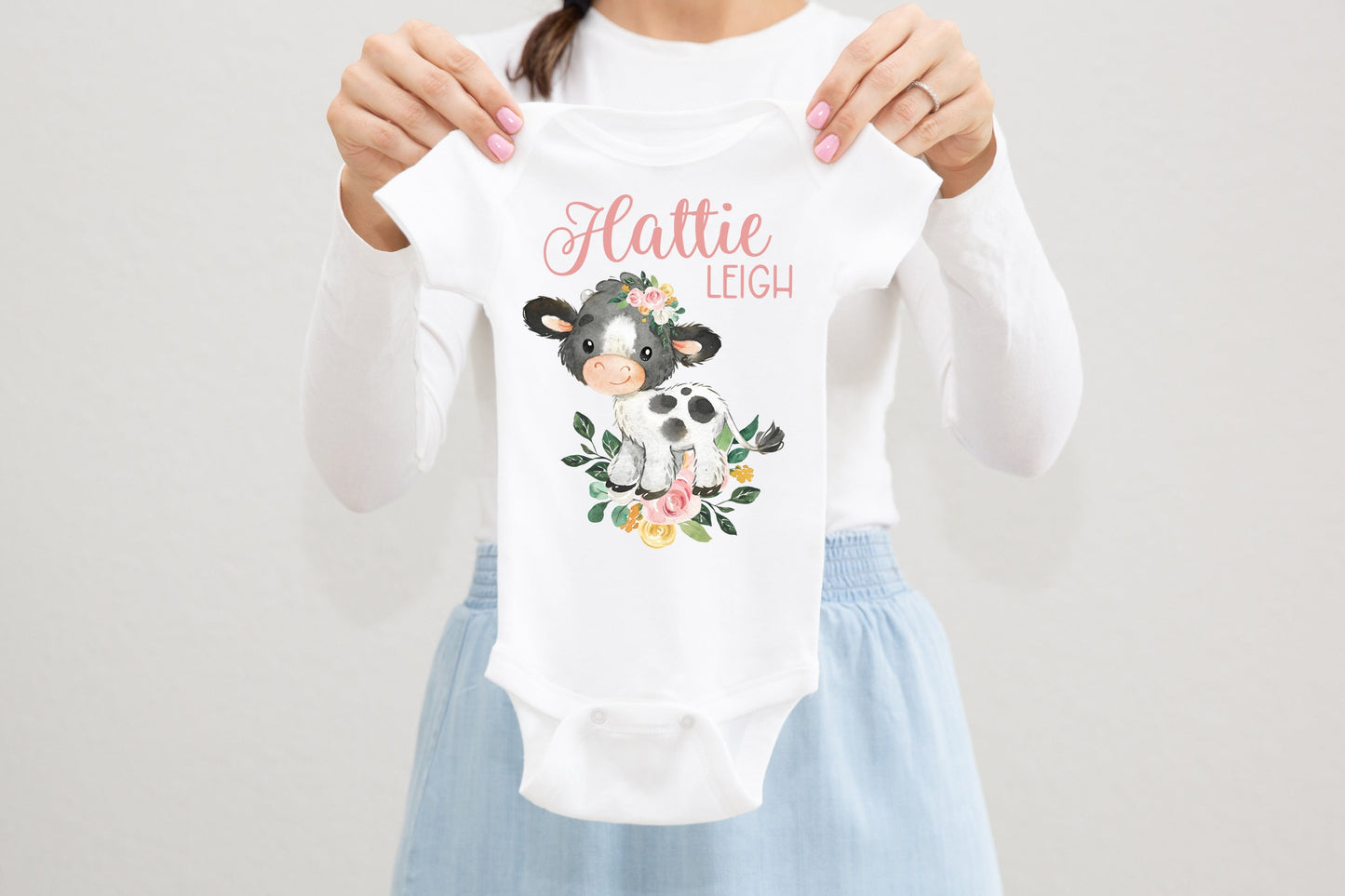 Cow Baby Bodysuit, C5