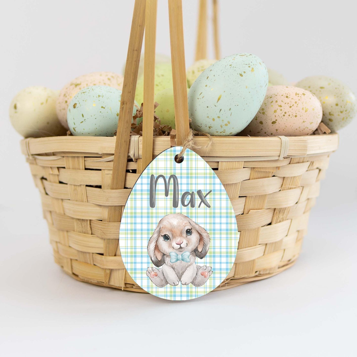 Easter Basket Personalized Name Tag