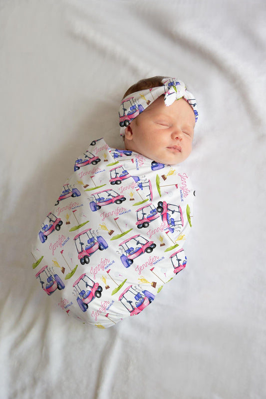 Girl Golf Swaddle Set, G18