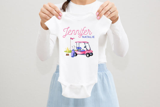 Girl Golf Baby Bodysuit, G18