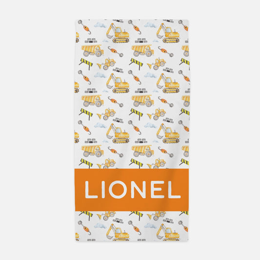 Construction Beach Towel, B21