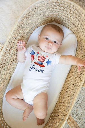 4th of July Baby Bodysuit B27