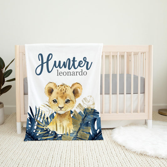 Lion Baby Blanket, Safari S31