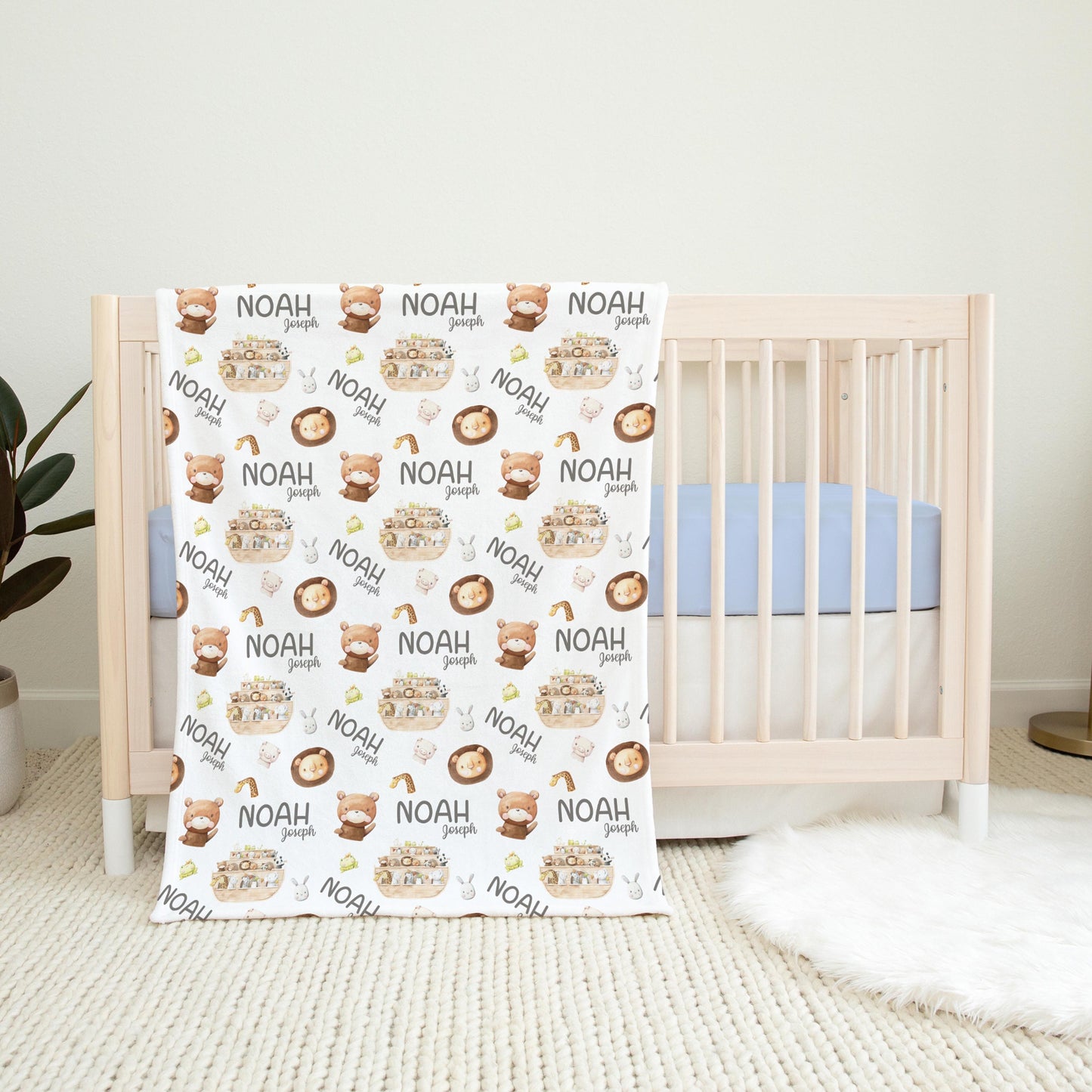 Noah's Ark Swaddle Set, S35