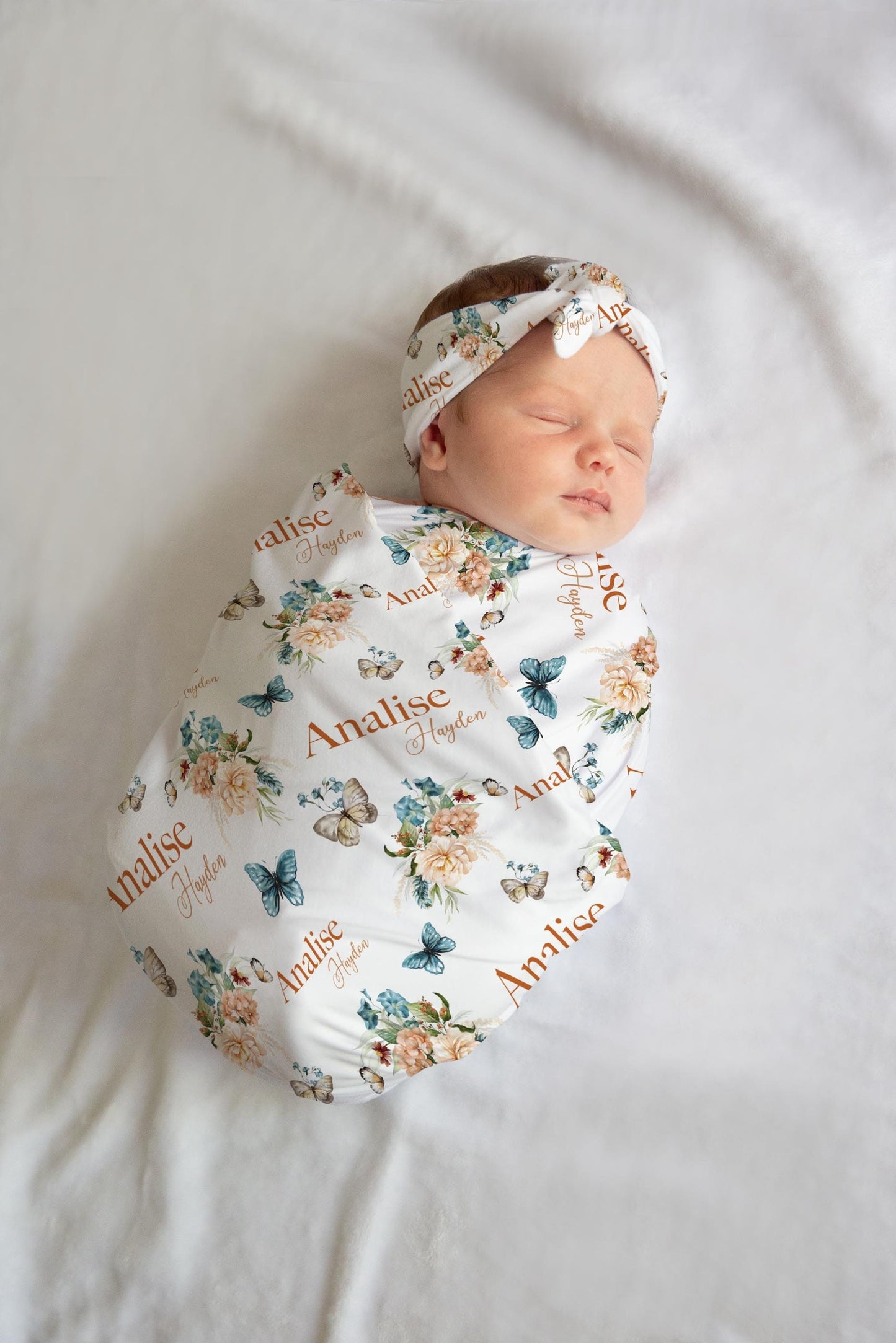 Boho Butterfly Swaddle Set, F61