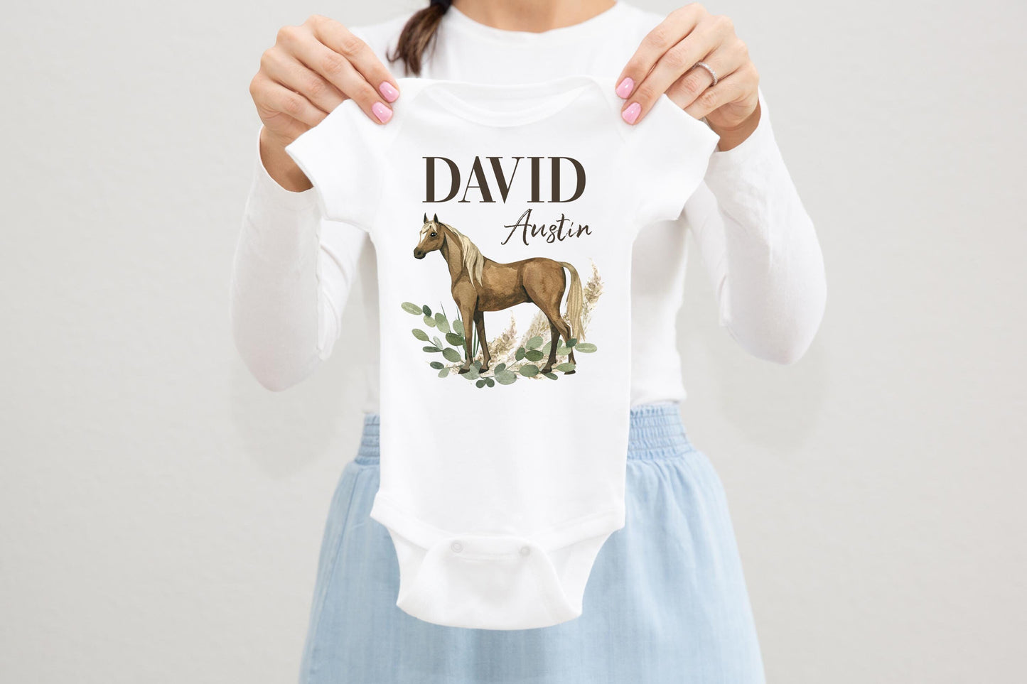 Horse Baby Bodysuit, C20