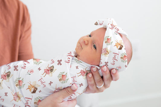 Fairy Garden Swaddle Set, G31