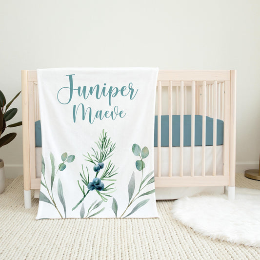 Personalized Baby Blanket, Juniper Girl F74