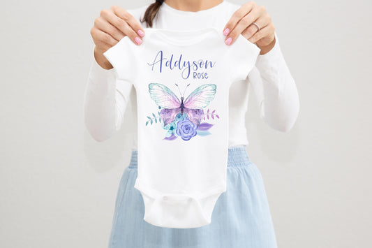 Butterfly Baby Bodysuit, F70