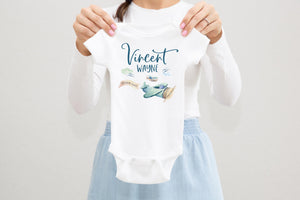 Airplane Baby Bodysuit, Pregnancy Reveal Baby Shirt, T44